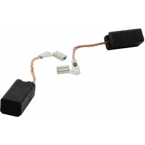 Balais De Charbon Pour Metabo Coupeuse/Scie EW E 11125 - 6,3x8x15mm 3 Balais De Charbon Pour Metabo Coupeuse/Scie EW E 11125 - 6,3x8x15mm