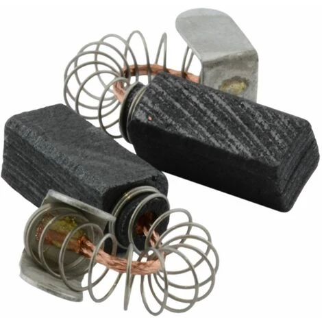 Balais De Charbon Pour Metabo Scie 450 - 6x6x13mm 3 Balais De Charbon Pour Metabo Scie 450 - 6x6x13mm
