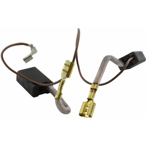 Balais De Charbon Pour Metabo Marteau KHE 56 - 8x14x19,5mm 4 Balais De Charbon Pour Metabo Marteau KHE 56 - 8x14x19,5mm – Image 2