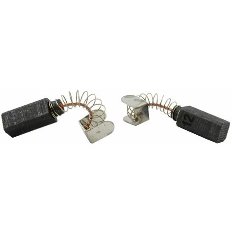 Balais De Charbon Pour Metabo Coupeuse/Scie SR 283 - 6x6x13mm 4 Balais De Charbon Pour Metabo Coupeuse/Scie SR 283 - 6x6x13mm – Image 2