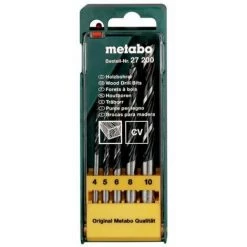 Metabo Coffret De Mèches à Bois, 5 Pièces (627200000)