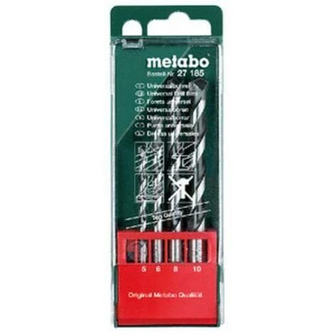 Metabo Coffret De Forets Universels, 4 Pièces (627185000) 4 Metabo Coffret De Forets Universels, 4 Pièces (627185000) – Image 2