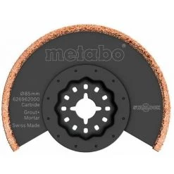 Metabo Lame De Scie à Segments, Joints/enduits, Carbure 85 Mm (626962000)