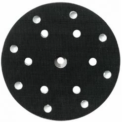 Metabo Plateau 150 Mm, Perforé, Dureté Moyenne, à Fixation Auto-agrippante, Pour Feuilles Abrasives Auto-agrippantes à 6/8 Trous - 631150000