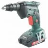 Metabo SE 18 LTX 4000 Visseuse Plaquiste à Batteries 18V Li-Ion (2x Batterie 2.0Ah) Dans Coffret