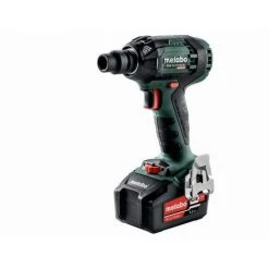 Boulonneuse à Chocs METABO - SSW 18 LTX 300 BL 2 X 5,2 Ah Li-Power, ASC 55, Coffret - 602395650