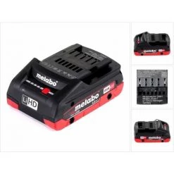 Metabo LiHD Batterie 18 V 4,0 Ah Li-Ion ( 625367000 ) - System CAS -Metabo Soldes 21370395 3
