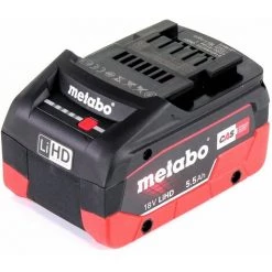 Metabo LiHD 18 V 5,5 Ah Li-Ion Batterie ( 625368000 ) - System CAS 9 Metabo LiHD 18 V 5,5 Ah Li-Ion Batterie ( 625368000 ) - System CAS -Metabo Soldes 21370413 3