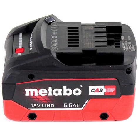 Metabo Set 18V - 2x Batteries LiHD 5,5Ah ( 625368000 ) 6 Metabo Set 18V - 2x Batteries LiHD 5,5Ah ( 625368000 ) – Image 4
