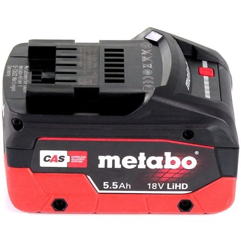 Metabo Set 18V - 2x Batteries LiHD 5,5Ah ( 625368000 ) 7 Metabo Set 18V - 2x Batteries LiHD 5,5Ah ( 625368000 ) – Image 5