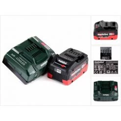Metabo Basis Set 18V - 1x Batterie LiHD 5,5Ah ( 625368000 ) + Chargeur ASC 145 ( 627378000 )