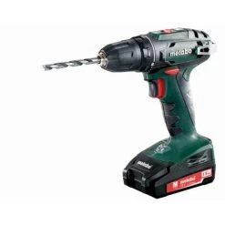 Perceuse Visseuse METABO - BS 18V - 2 X 1,5 Ah Li-Power, SC 30, Coffret - 602207550