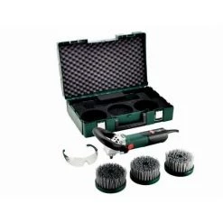 METABO Polisseuse PE 15-25 RT Coffret, Set Accessoires Rénovation - 615250500