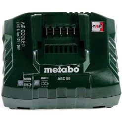Metabo Basis Set 18V - 2x Batteries LiHD 4,0Ah ( 625367000 ) + Chargeur ASC 55 ( 627044000 ) -Metabo Soldes 22949276 5