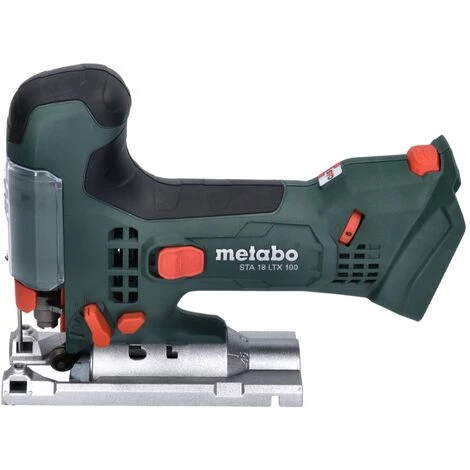 Metabo STA 18 LTX 100 Scie Sauteuse Sans Fil 18V ( 601002840 ) + 2x Batteries 5,5Ah + Chargeur + Coffret De Transport 5 Metabo STA 18 LTX 100 Scie Sauteuse Sans Fil 18V ( 601002840 ) + 2x Batteries 5,5Ah + Chargeur + Coffret De Transport – Image 3