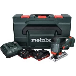 Metabo STA 18 LTX 100 Scie Sauteuse Sans Fil 18V ( 601002840 ) + 2x Batteries 4,0Ah + Chargeur -Metabo Soldes 23712931 2