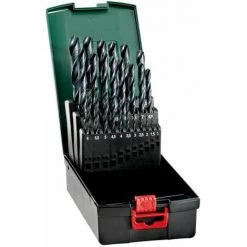 Metabo Coffret De Forets HSS-R, 25 Pièces - 627159000