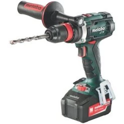 Metabo Perceuse-visseuse Sans Fil BS 18 LTX Quick, Coffret, 18V 2x4Ah Li-Ion + ASC 55 - 602193500
