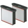 Metabo 2 Cassettes De Filtres, En Polyester, Revêtement De Nanoparticules M - 631894000