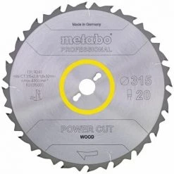Metabo Lame De Scie 'Power Cut Wood - Professional', 700x30, Z42 WZ - 628024000