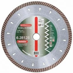 Metabo Meule De Tronçonnage Diamantée, 125 X 2,2 X 22,23 Mm, "professional", "UP-T", Turbo, Universelle - 628125000