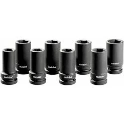 Metabo Jeu De 8 Clés à Douille Pour Visseuses à Percussion 1" - 628835000