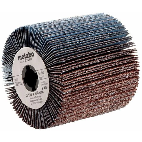 Metabo Roue Abrasive à Lamelles 105x100 Mm, P 240, Pour SE 12-115 - 623482000 3 Metabo Roue Abrasive à Lamelles 105x100 Mm, P 240, Pour SE 12-115 - 623482000