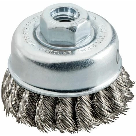 Metabo Brosse Boisseau 65x0,35 Mm/ 5/8", Fil En Acier Inoxydable, Torsadé, Inoxydable, épaisseur De Fil 0,35 Mm - 623805000 3 Metabo Brosse Boisseau 65x0,35 Mm/ 5/8", Fil En Acier Inoxydable, Torsadé, Inoxydable, épaisseur De Fil 0,35 Mm - 623805000