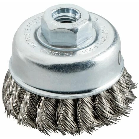 Metabo Brosse Boisseau 80x0,5 Mm/ M 14, Fil Métallique, Torsadé, épaisseur De Fil 0,50 Mm - 623710000 3 Metabo Brosse Boisseau 80x0,5 Mm/ M 14, Fil Métallique, Torsadé, épaisseur De Fil 0,50 Mm - 623710000