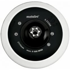 Metabo Plateau Auto-agrippant 173 Mm M 14, Pour La Fixation D'accessoires De Ponçage Et De Lustrage - 623289000