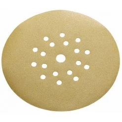 Metabo 25 Feuilles Abrasives Auto-agrippantes 225 Mm, P 80, Série « Professional » Pour Enduits, Peintures Et Vernis, Pour Ponceuse à Bras - 626643000