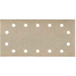 Metabo 25 Feuilles Abrasives Auto-agrippantes 115 X 230 Mm, P 40, Série « Professional », Pour Peinture, Vernis, Mastic, Pour Ponceuse Vibrante - 625891000