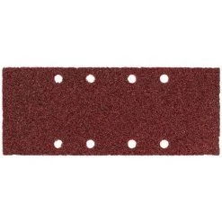Metabo 10 Feuilles Abrasives, 93 X 230 Mm, Assortiment, Bois+métal, Qualité Extra, Perforées, Pour Fixation Par Pince, Pour Ponceuse Vibrante - 624490000