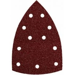 Metabo 10 Feuilles Abrasives Auto-agrippantes 100 X 150 Mm, P 80, Série « Classic », Pour Bois, En 2 Parties, Perforées, Pour Ponceuse Multifonctions - 625605000