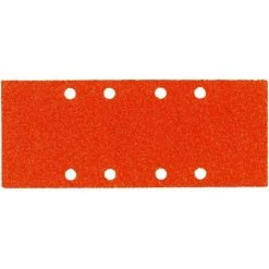 Metabo 10 Feuilles Abrasives 93 X 230 Mm, P 80, Série « Classic », Pour Bois, Pour Fixation Par Pince, Pour Ponceuse Vibrante - 624828000