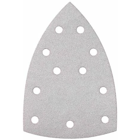 Metabo 10 Feuilles Abrasives Auto-agrippantes 100 X 150 Mm, 11 Trous, 2 Parties, P100, Série « Professional » - 625614000 3 Metabo 10 Feuilles Abrasives Auto-agrippantes 100 X 150 Mm, 11 Trous, 2 Parties, P100, Série « Professional » - 625614000