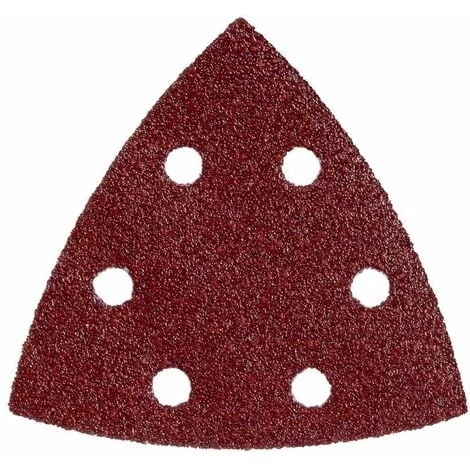 Metabo 25 Feuilles Abrasives Auto-agrippantes 93 X 93 Mm, P 320, Série « Professional », Pour Bois Et Métal, Pour Ponceuse à Patin Triangulaire - 624987000 3 Metabo 25 Feuilles Abrasives Auto-agrippantes 93 X 93 Mm, P 320, Série « Professional », Pour Bois Et Métal, Pour Ponceuse à Patin Triangulaire - 624987000