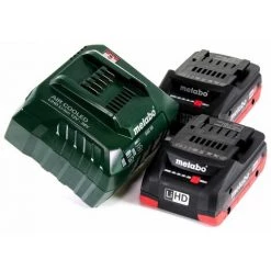 Metabo MT 18 LTX Outil Multifonctions Sans Fil 18V (613021710) - Compatible OIS / Starlock + 2x Batteries 4,0Ah + Chargeur + Coffret De Transport