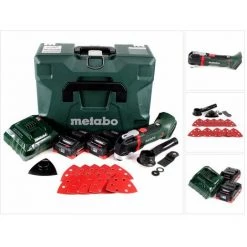 Metabo MT 18 LTX Outil Multifonctions Sans Fil 18V (613021710) - Compatible OIS / Starlock + 2x Batteries 4,0Ah + Chargeur + Coffret De Transport 9 Metabo MT 18 LTX Outil Multifonctions Sans Fil 18V (613021710) - Compatible OIS / Starlock + 2x Batteries 4,0Ah + Chargeur + Coffret De Transport -Metabo Soldes 28358535 3