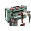 Marteau Perforateur METABO SDS-Plus - UHEV 2860-2 QUICK SET - 1100 W - Coffret + Jeu De Forets 10 Pièces - 600713510