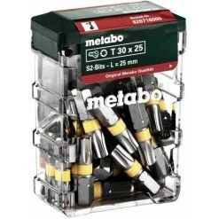 Metabo Coffret D'embouts T30, SP, 25 Pièces - 626716000