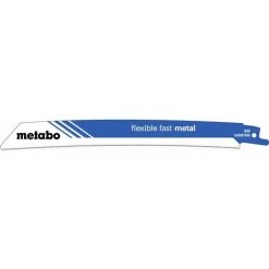 Metabo 5 Lames De Scie Sabre « Flexible Fast Metal » 225 X 1,1 Mm - 626567000