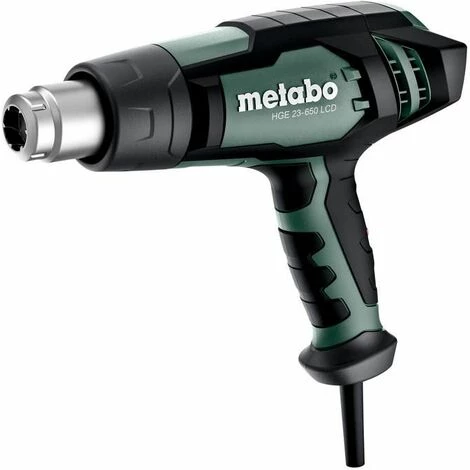 Metabo HGE 23-650 LCD Pistolets à Air Chaud, Carton - 603065000 3 Metabo HGE 23-650 LCD Pistolets à Air Chaud, Carton - 603065000