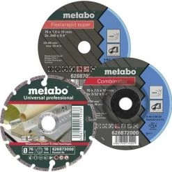 Metabo 626879000 Disque à Tronçonner 3 Pièces 76 Mm 3 Pc(s)