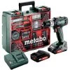 Metabo Perceuse à Percussion Sans Fil SB 18 L Set, Atelier Mobile, Coffret, 18V, 2x2Ah Li-Ion + SC 30 - 602317870 -Metabo Soldes 32701746 1