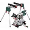 Metabo Scie à Onglets KGS 216 M, Avec Socle De Machine KSU 100, Carton - 690992000 -Metabo Soldes 32930831 1