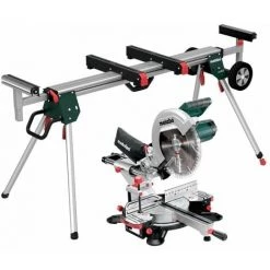 Metabo Scie à Onglets KGS 305 M Set, Avec Socle De Machine KSU 401, Carton - 690969000