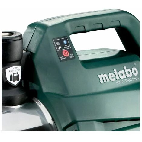 Metabo Distributeur D’eau Domestique Automatique HWA 3500 Inox / 1 100 Watts 6 Metabo Distributeur D’eau Domestique Automatique HWA 3500 Inox / 1 100 Watts – Image 4