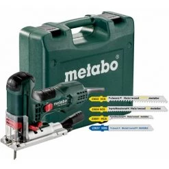 Metabo Scie Sauteuse STE 100 Quick Ensemble Avec Coffret Et Lames De Scie
