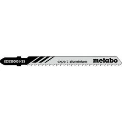 Metabo 5 Lames De Scie Sauteuse « Expert Aluminium » 74/3,0mm (623639000)